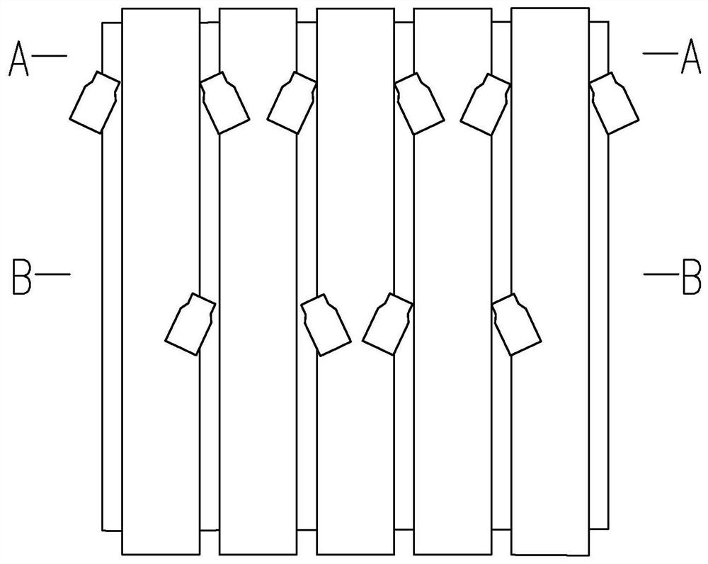 SA-213 S30432 material membrane tube panel welding method