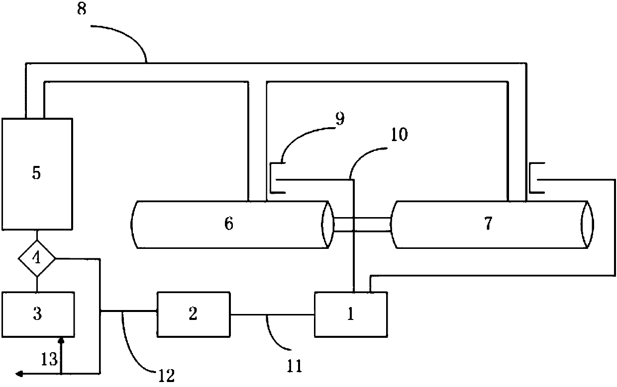 Radiation safety interlock system device for on-line monitoring of electron energy threshold