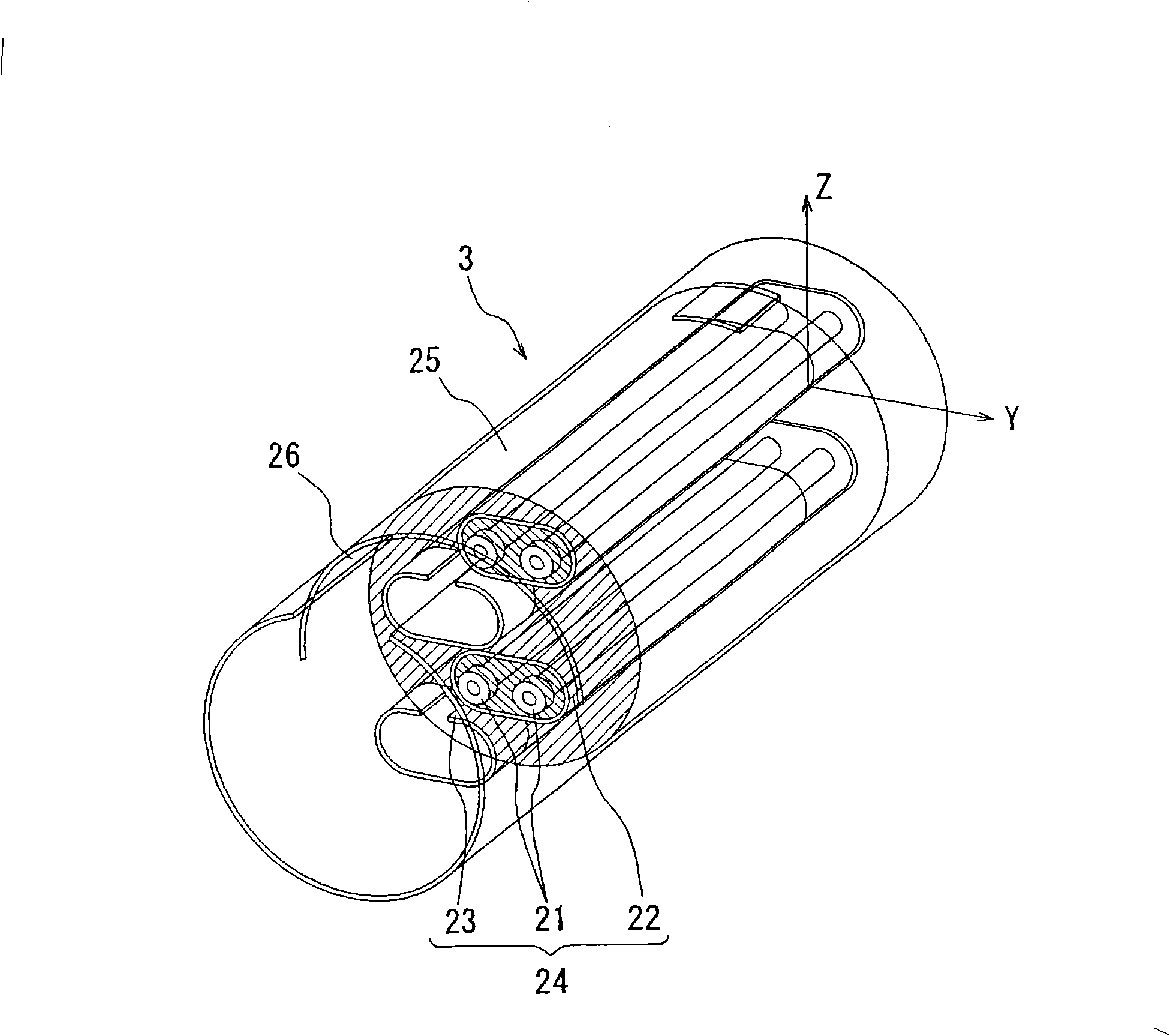 Plug connector, socket connector, electric connector and wire bundle for data communication