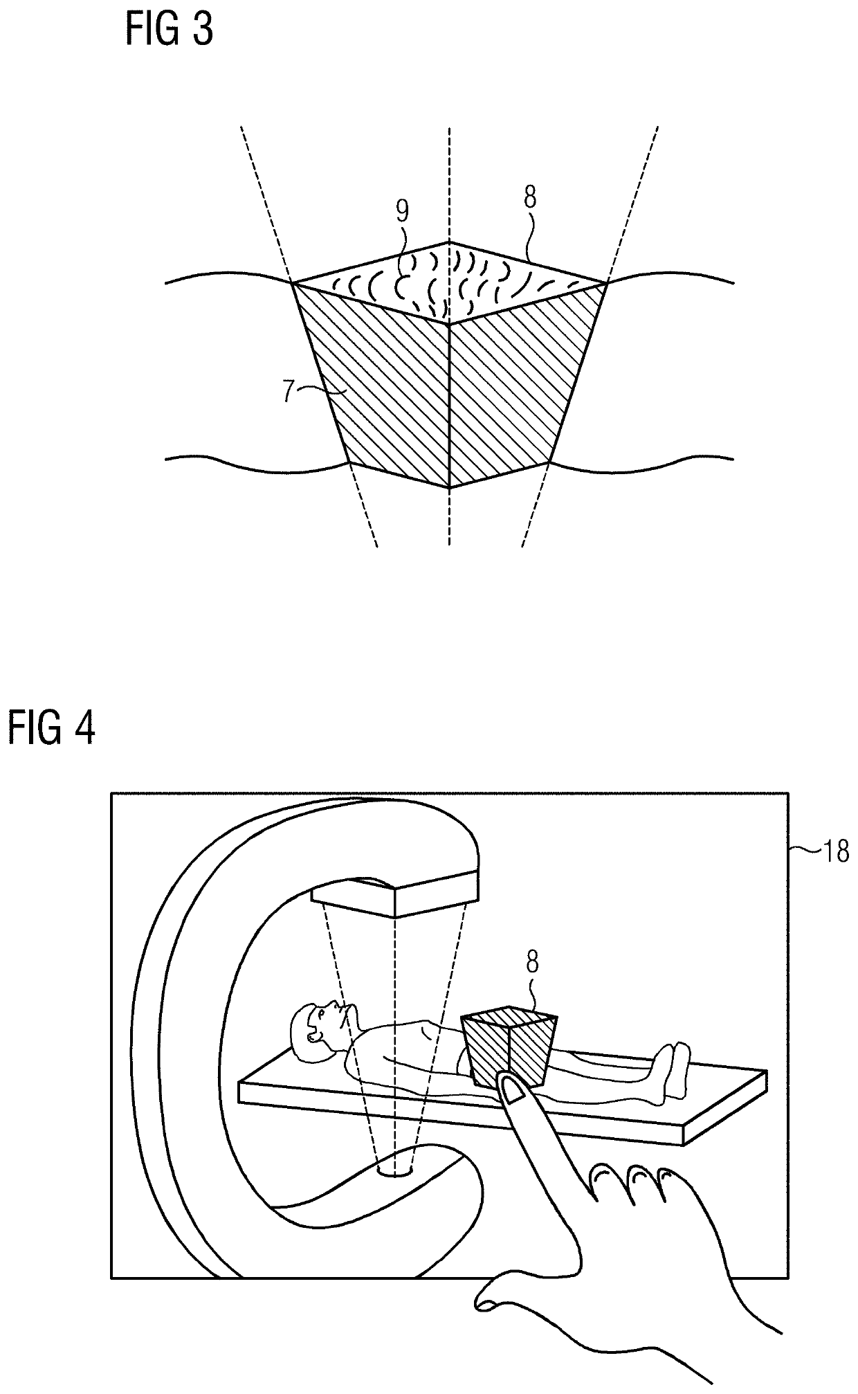 Method of position planning for a recording system of a medical imaging device and medical imaging device