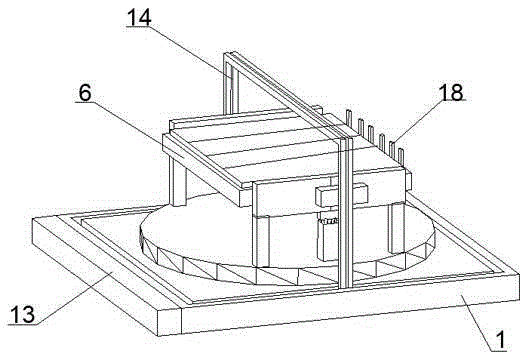 Solar power generation device with protection and cleaning functions