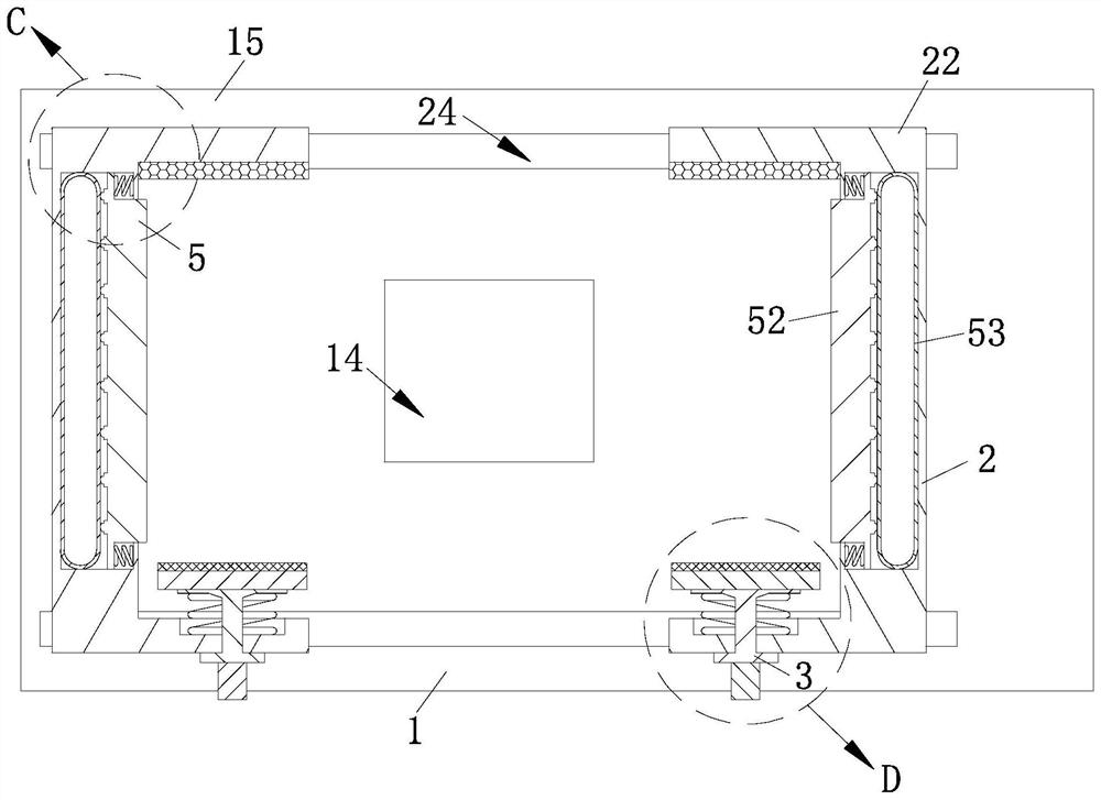 High-density board punching device with precise positioning function