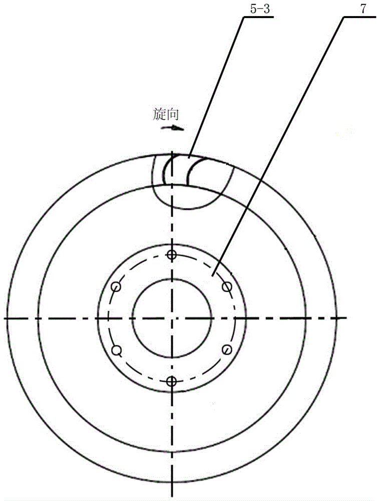 Centrifugal fan device of large-discharge-capacity oilless air compressor of rail transit and mounting method thereof