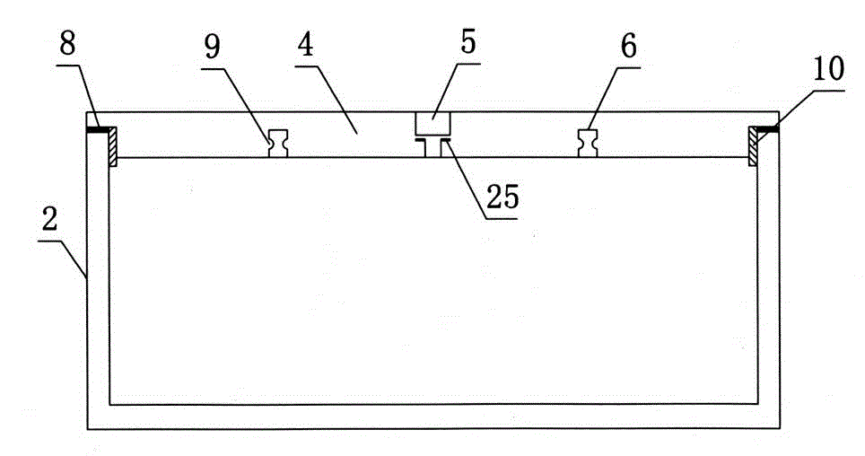 Closed double-layer vacuum cinerary casket