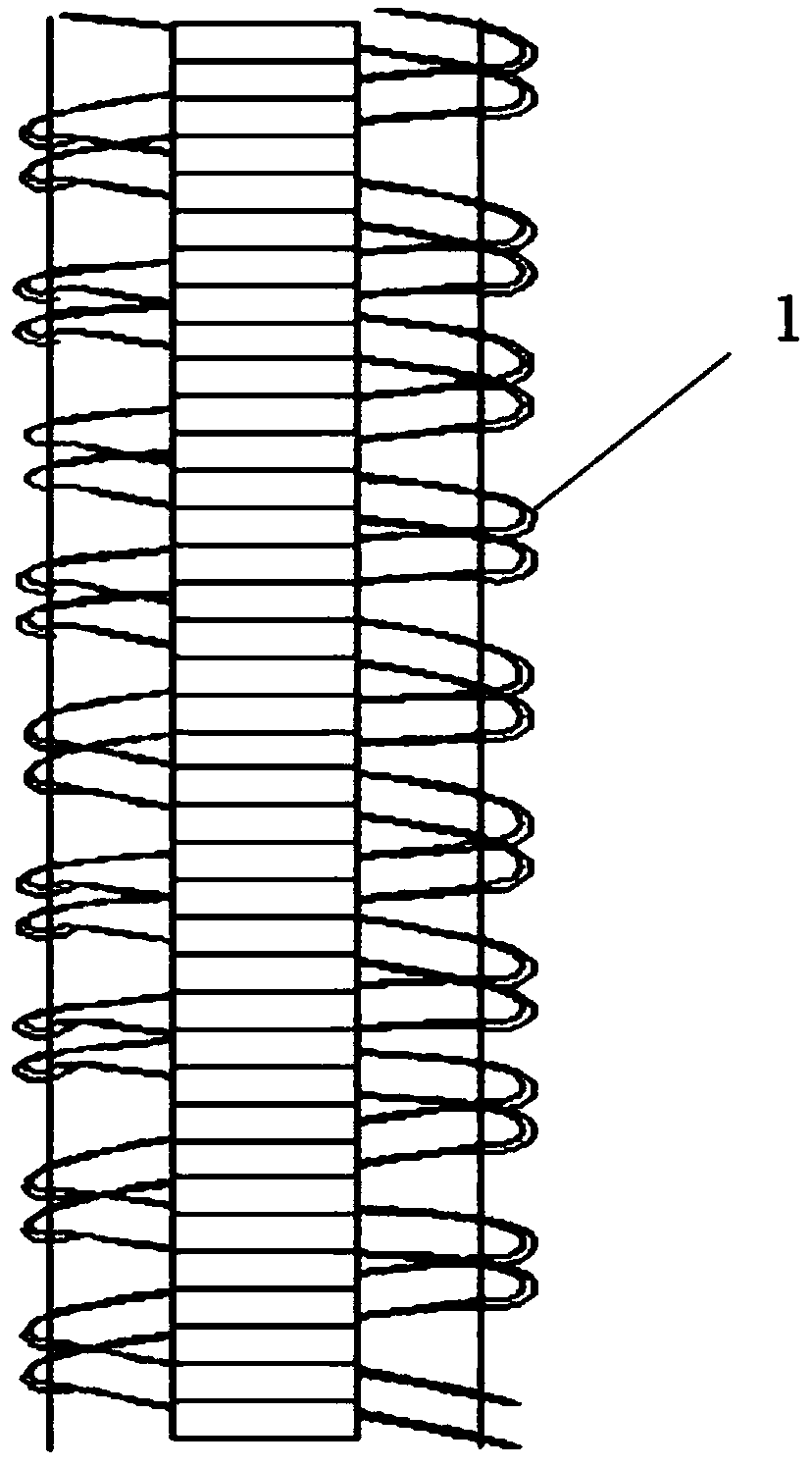 Fiber-reinforced resin honeycomb sandwich structure composite material and preparation method thereof