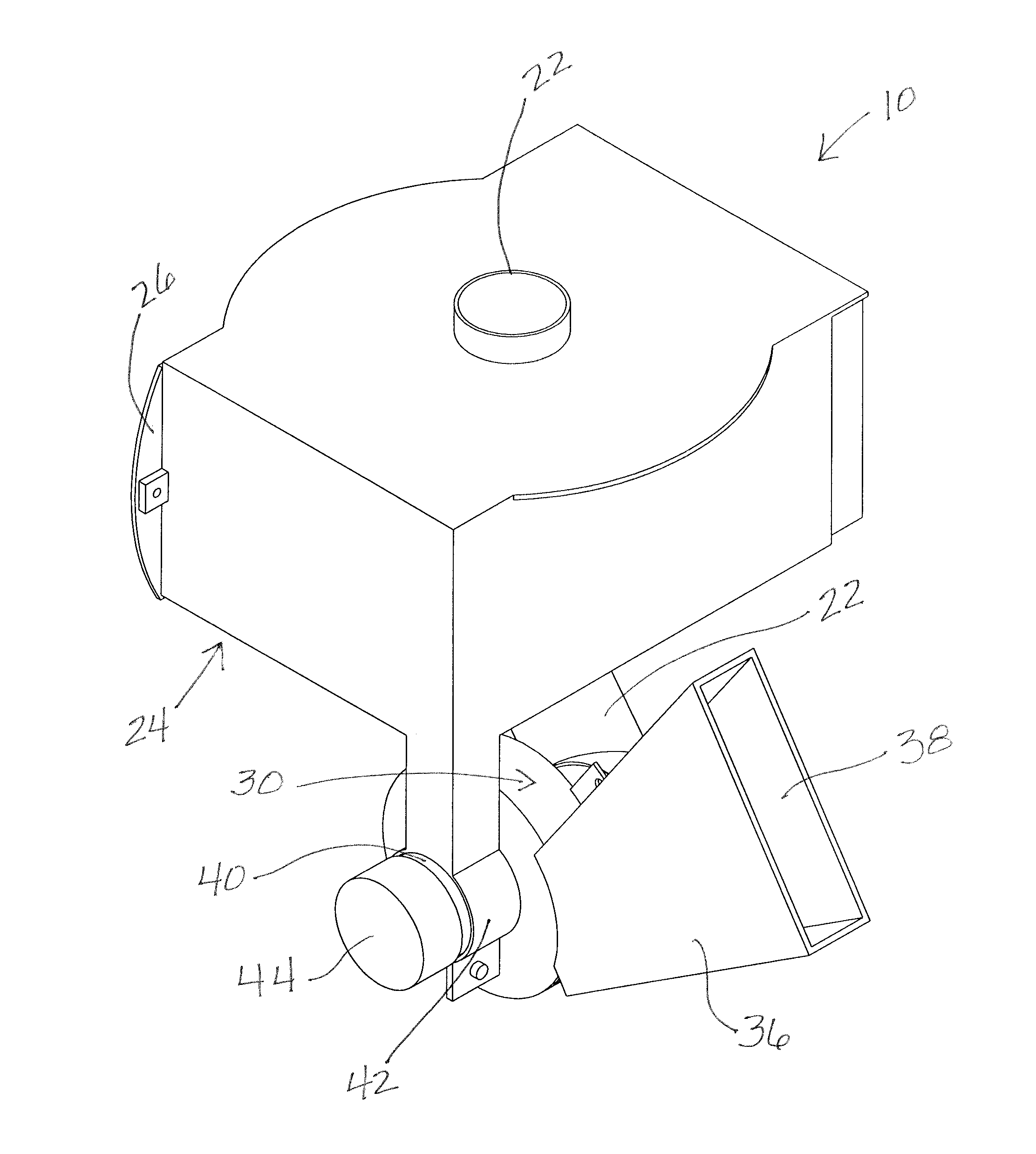 Rotary Feed Dispensing Apparatus