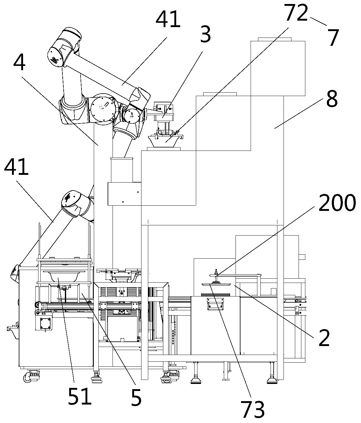 Food material cooking equipment and food material cooking method