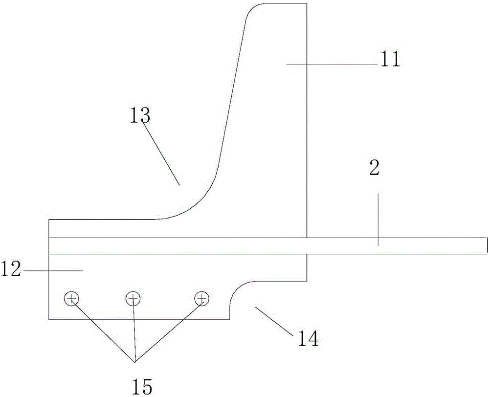 A slideway nozzle plate installation tool