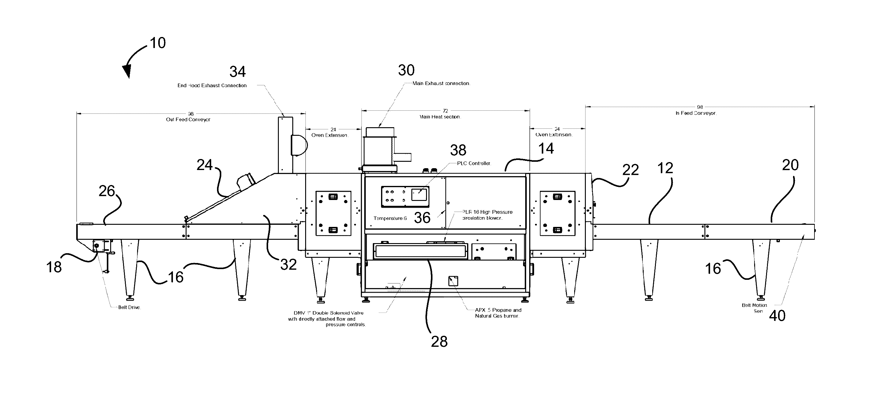 System and method for dynamically adjusting dryer belt speed