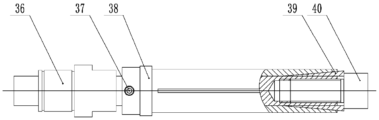 Double-layer foil winding machine for preparing superconducting wire