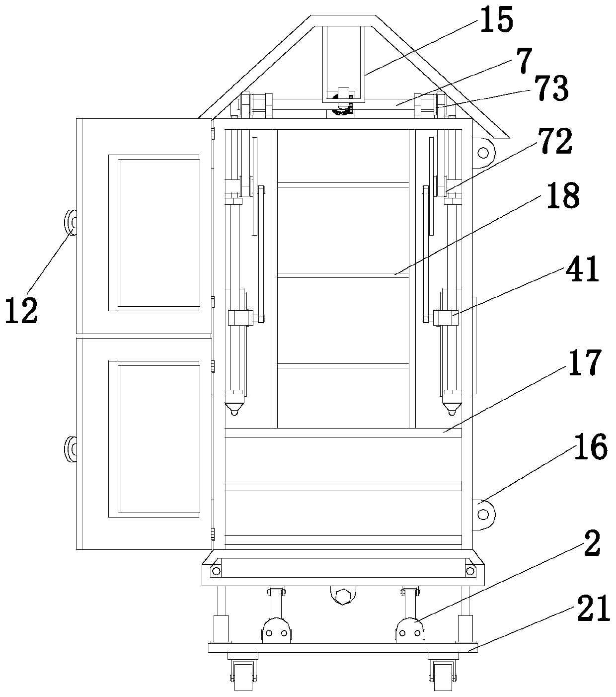 Electrical control cabinet