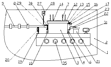 A protection device for a router in an enterprise dormitory