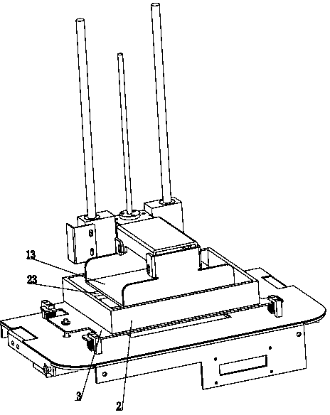 Worktable assembly of DLP (Digital Light Processing) photo-curing 3D printer