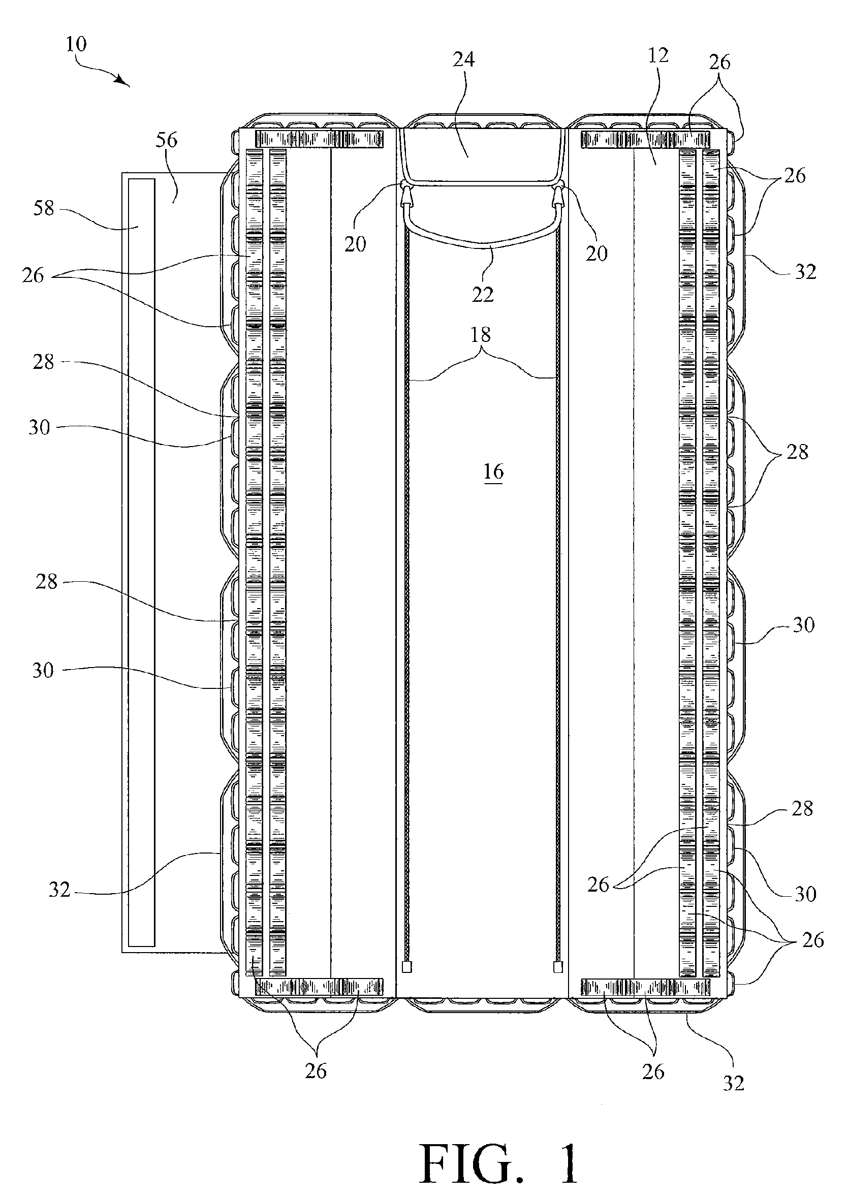 Multipurpose marine safety storage system