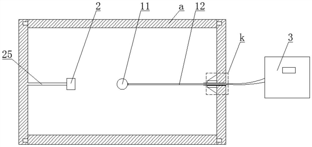 Solid medium thermal conductivity measurement device