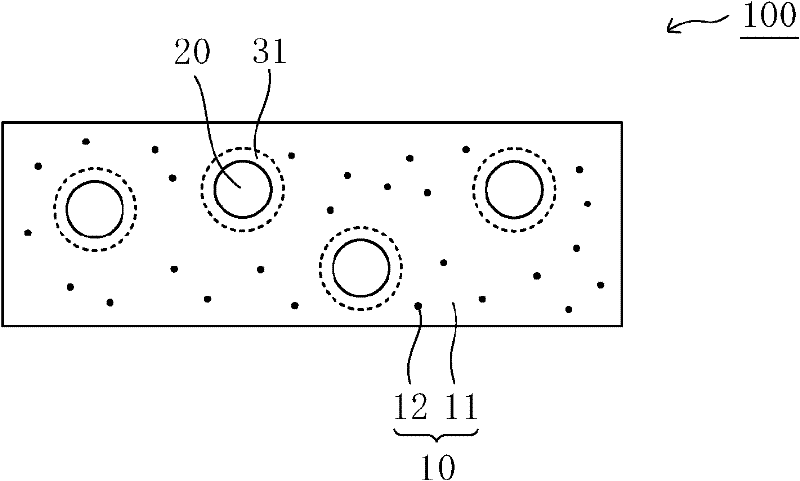 Light diffusing element, polarizing plate with light diffusing element, liquid crystal display using both, and manufacturing method for light diffusing element