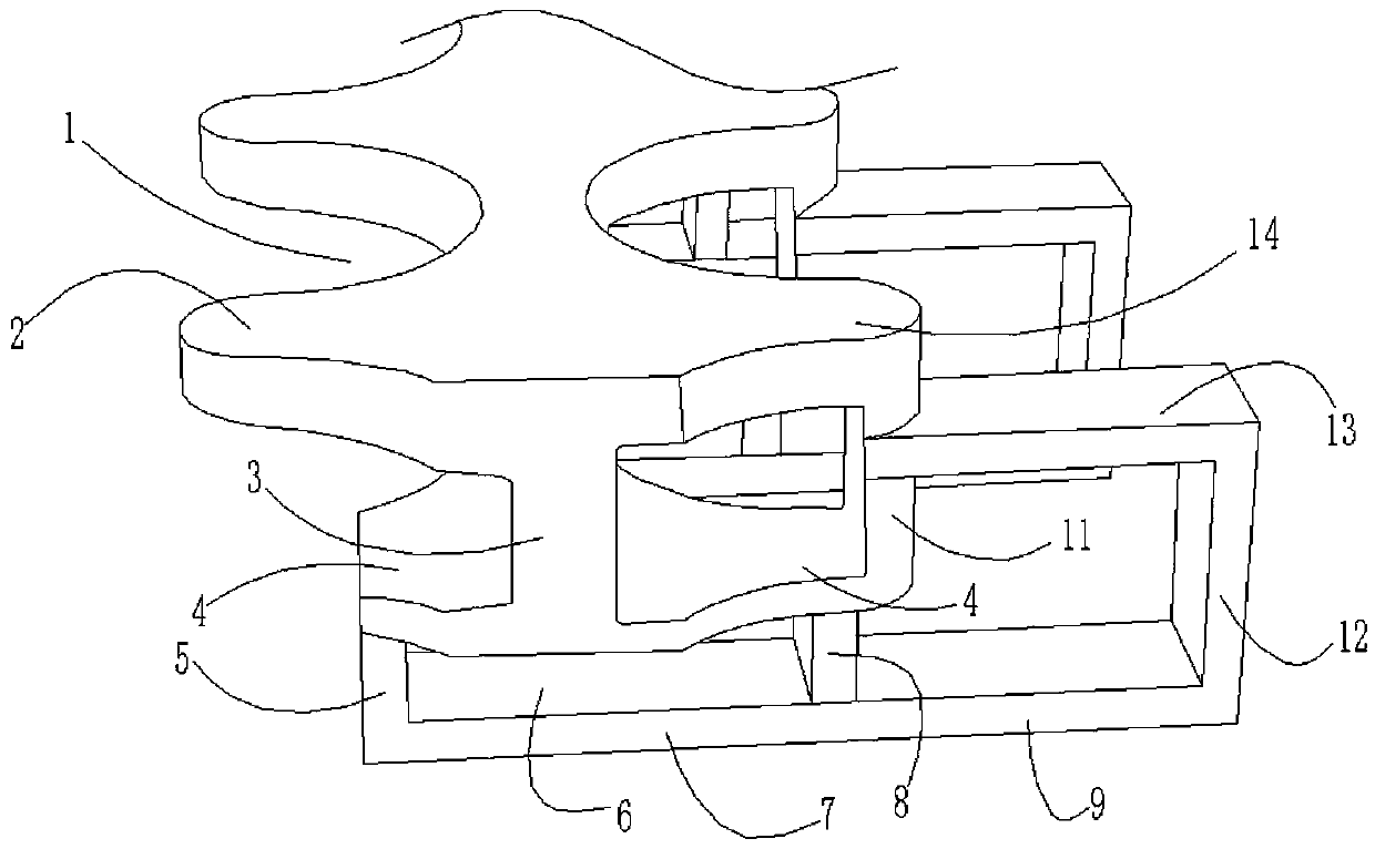 Bridge expansion device and its expansion adjustment member