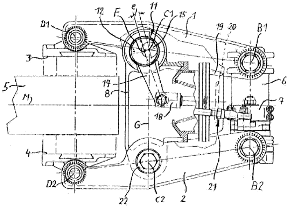 Disk brake apparatus for a railway vehicle