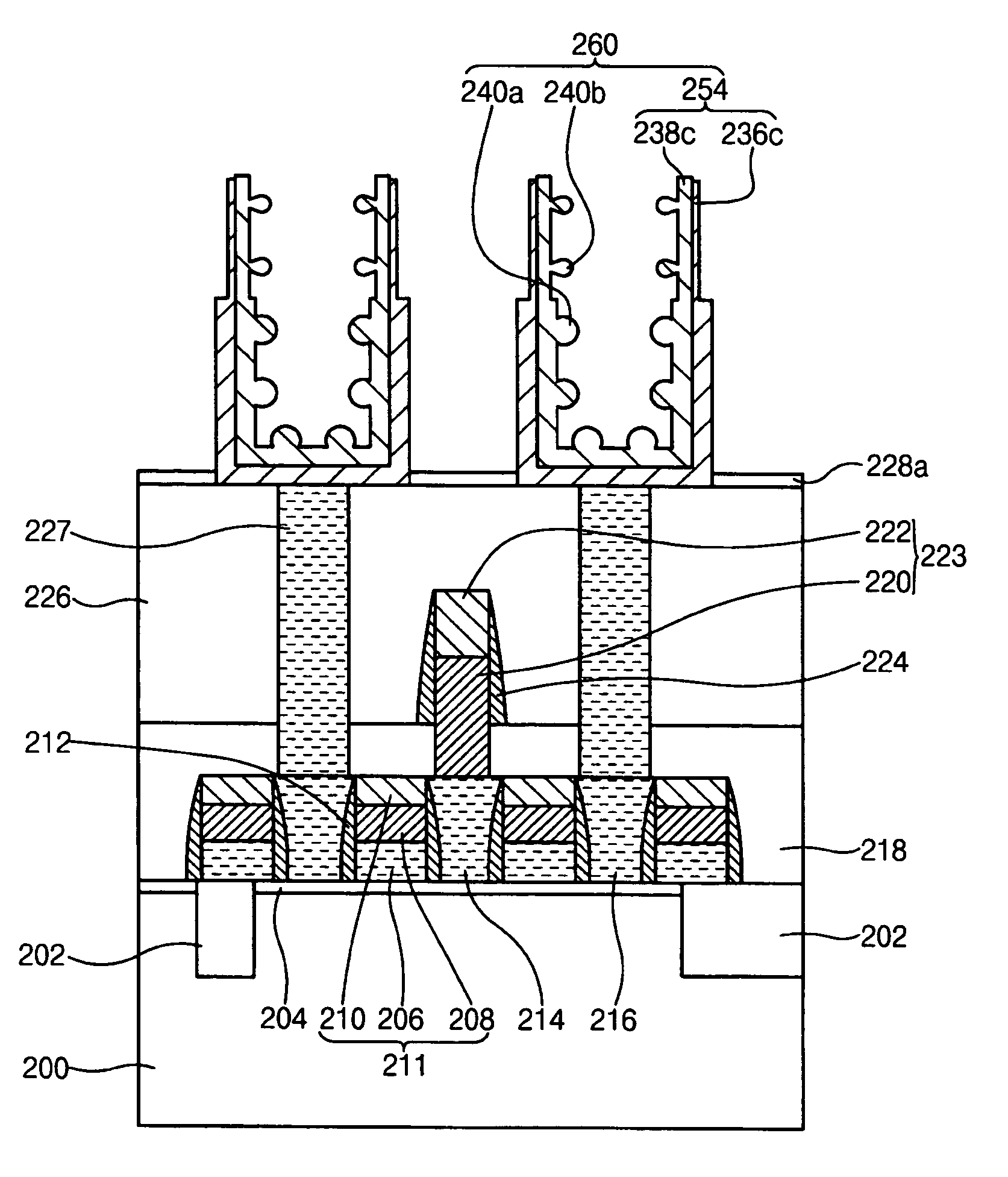 Storage electrode of a semiconductor device and method of forming the same