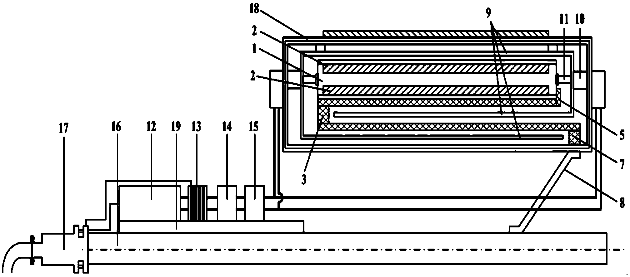 Coreless type megawatt superconducting motor system