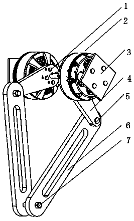 Robot joint jointly driven by double brushless direct current motors connected in parallel and control method thereof