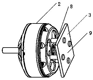 Robot joint jointly driven by double brushless direct current motors connected in parallel and control method thereof