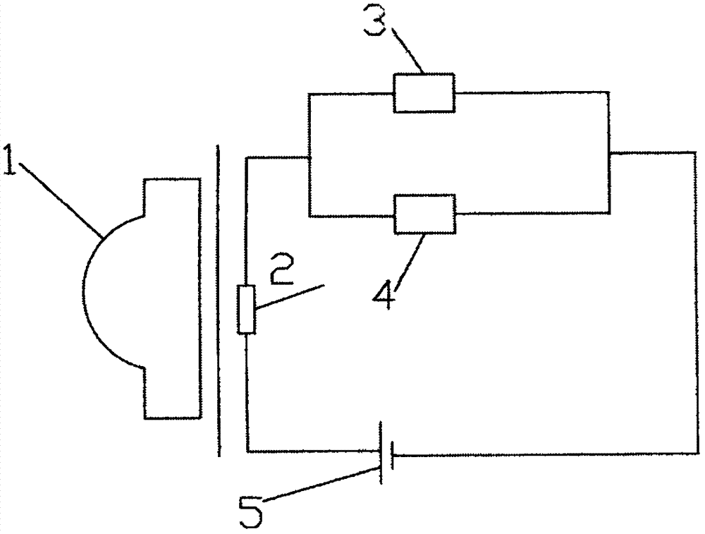 Novel automatic dimmer for automobile headlamp