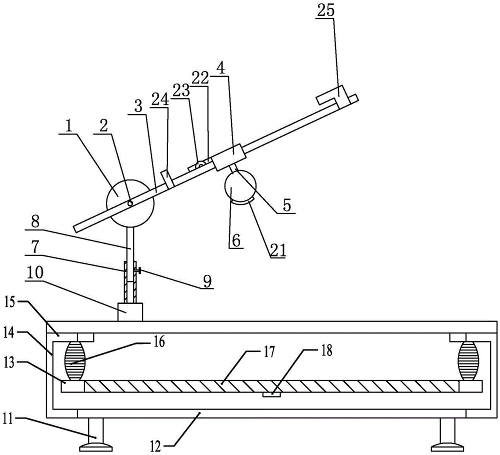 Laser super isometric shot put core stability strength training and information feedback monitoring device