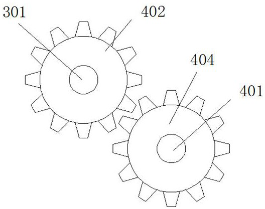 Crushing and recovery device for waste refractory material