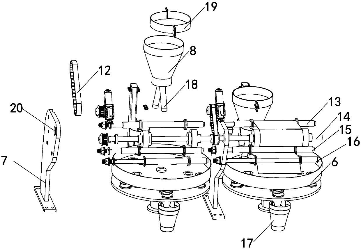 Rolling conveying mechanism for electronic device PVC sealing bag, and working method of rolling conveying mechanism