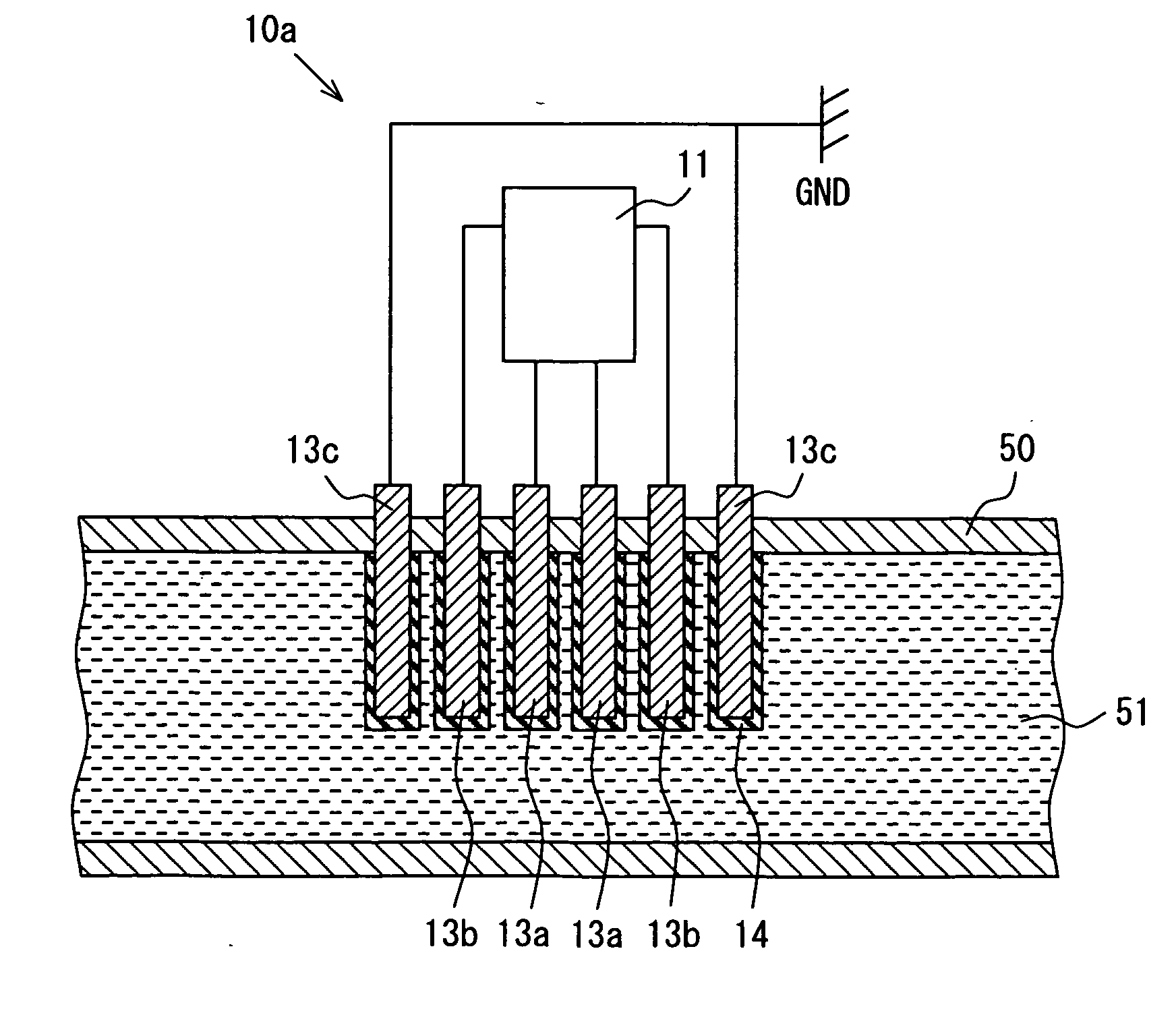 Detector device for detecting component density contained in mixture fuel