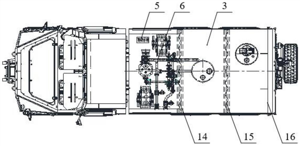 Protective cross-country transporting and refueling vehicle