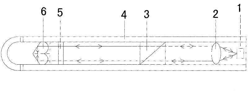 A white light interference sapphire high temperature sensor