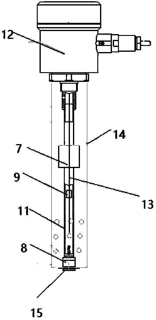 Oil tank truck multi-parameter measuring system