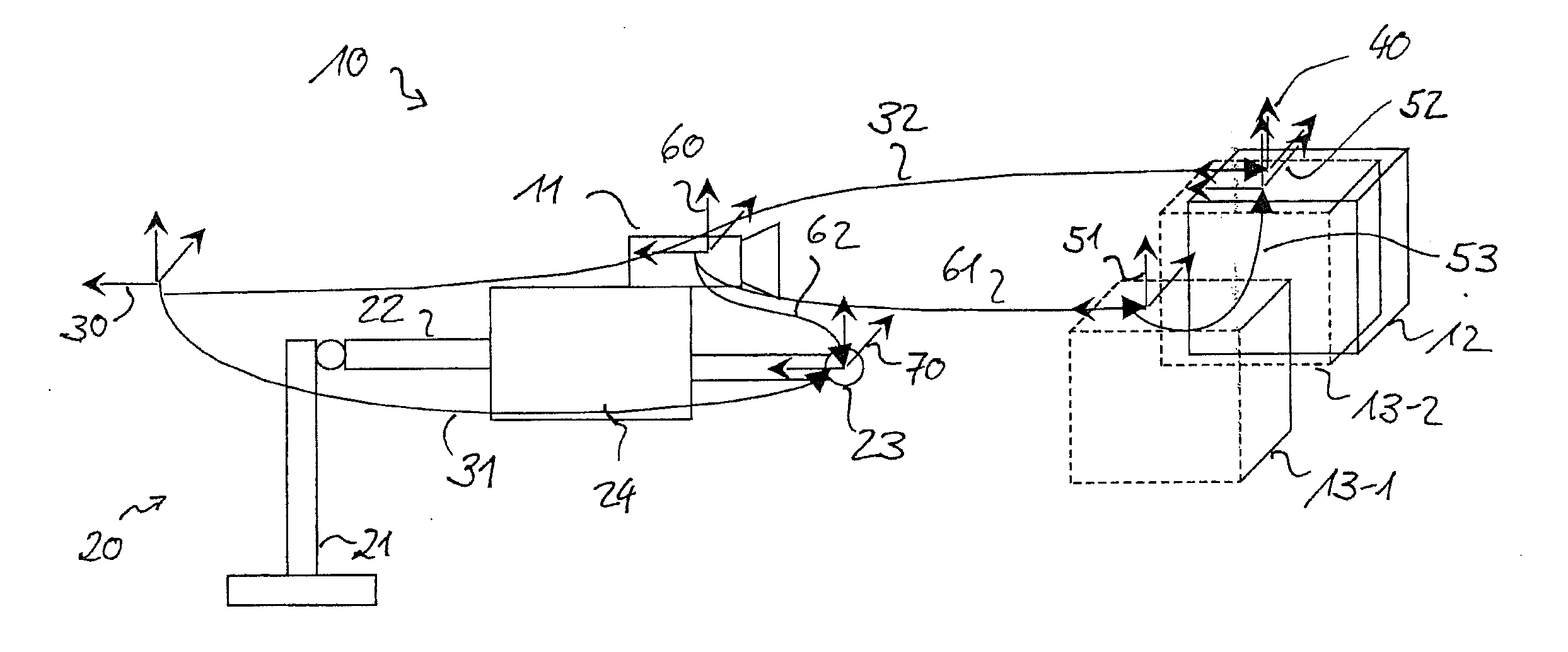 Method and system for ascertaining the position and orientation of a camera relative to a real object