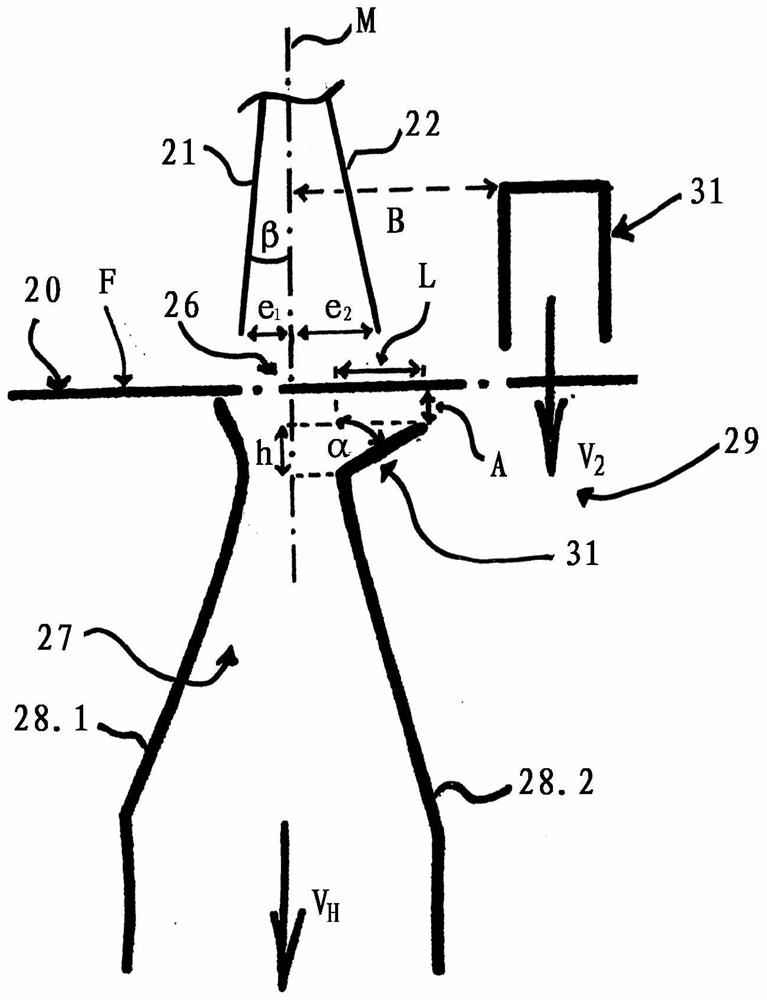 Device and method for producing non-woven fabric made of fiber