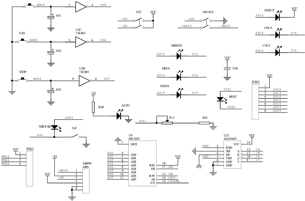 Operation mechanism of motor