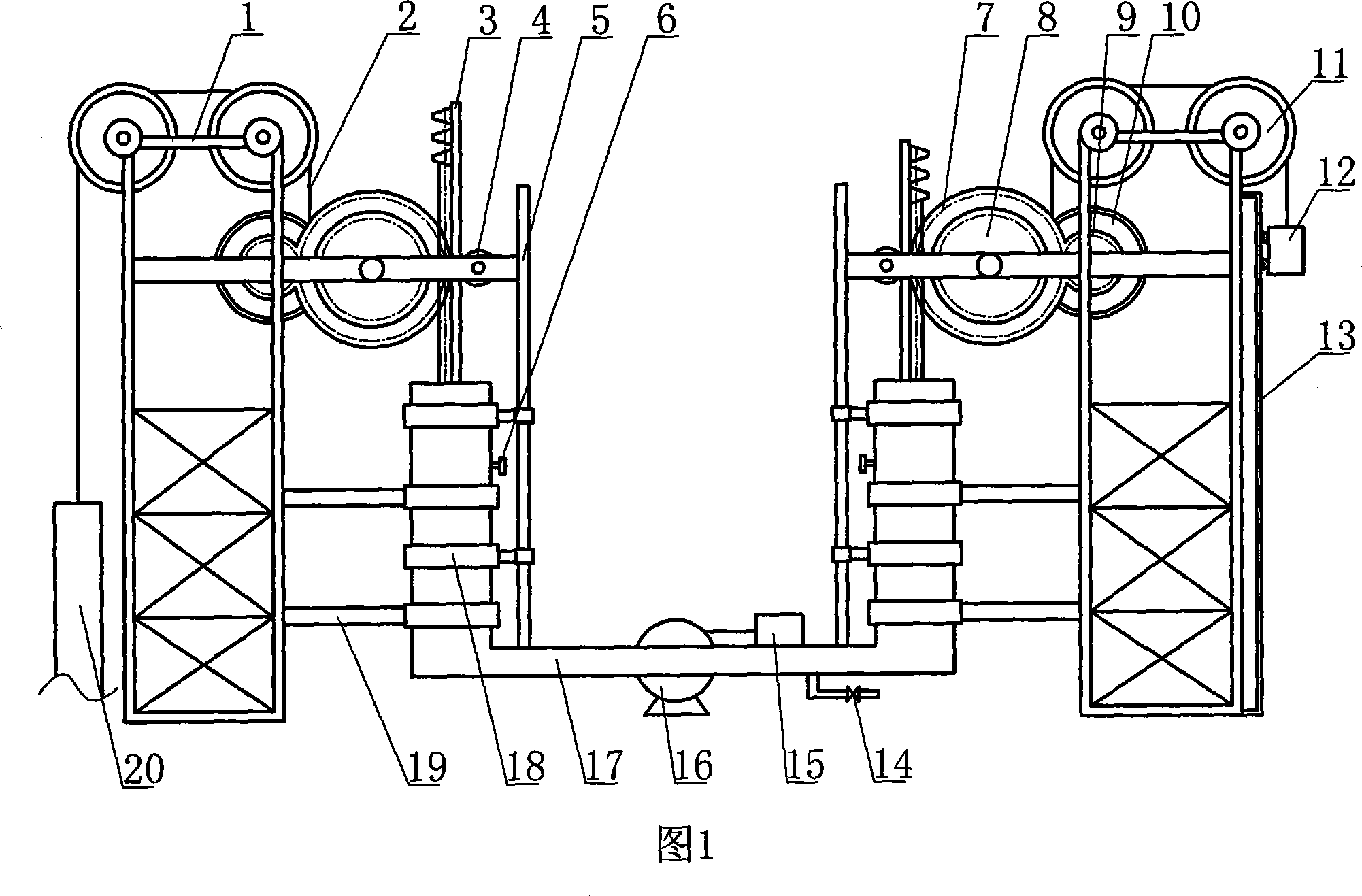 Stroke adjustable energy-saving hydraulic pumping unit