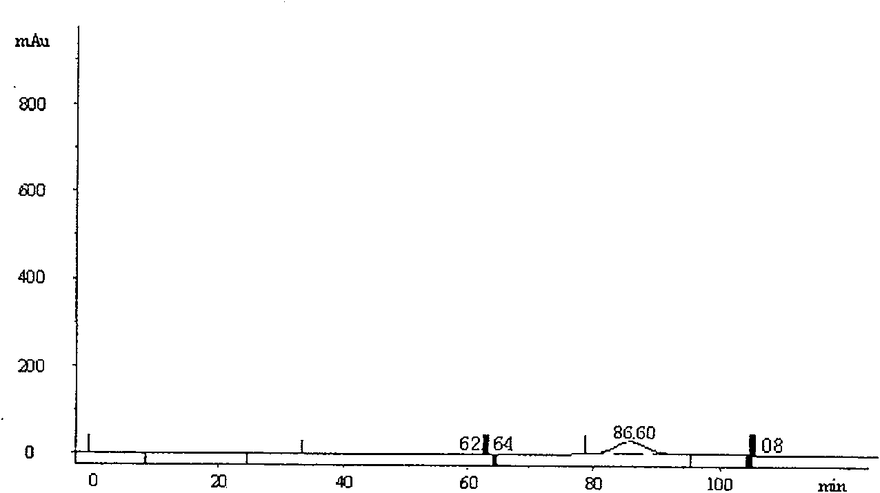 Antisense oligonucleotide probe contrast agent marked by superparamagnetism iron oxide and production of the same