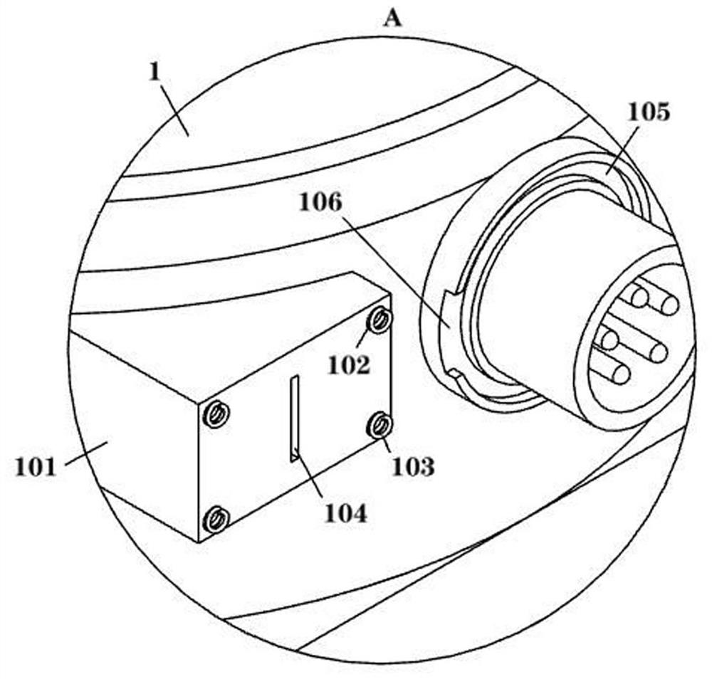 Gyroscope for positioning engineering vehicle in tunnel