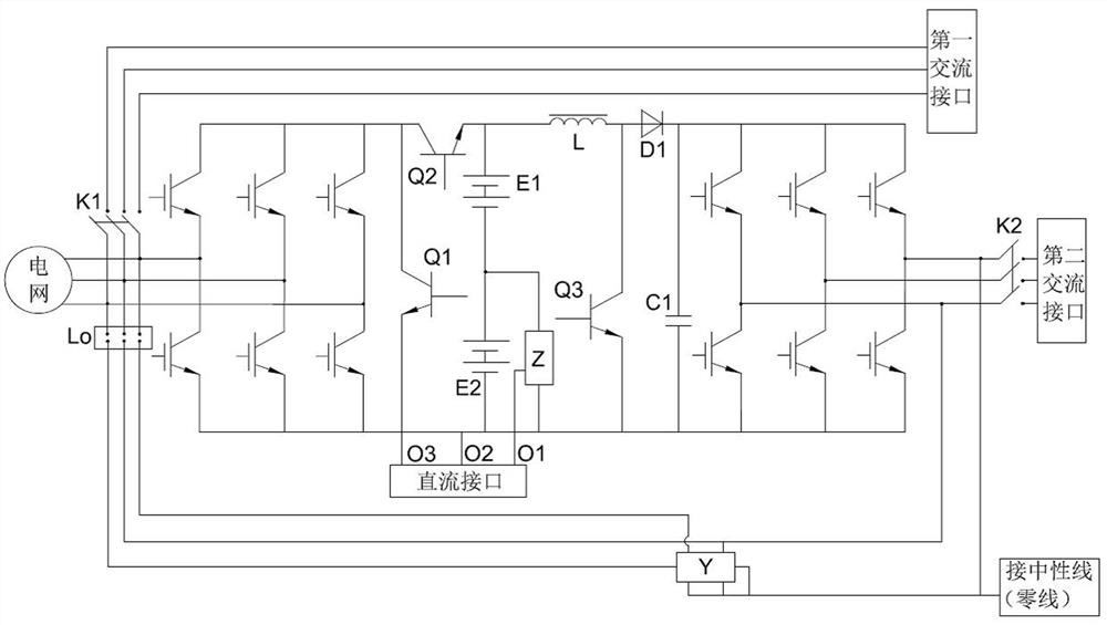 A water-cooled high-power medium-high frequency power supply device