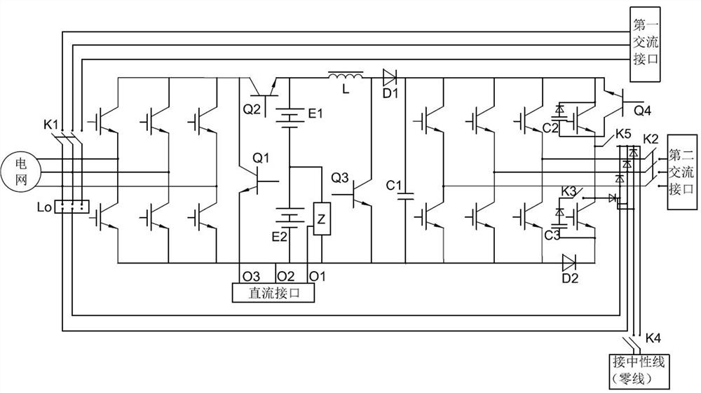 A water-cooled high-power medium-high frequency power supply device