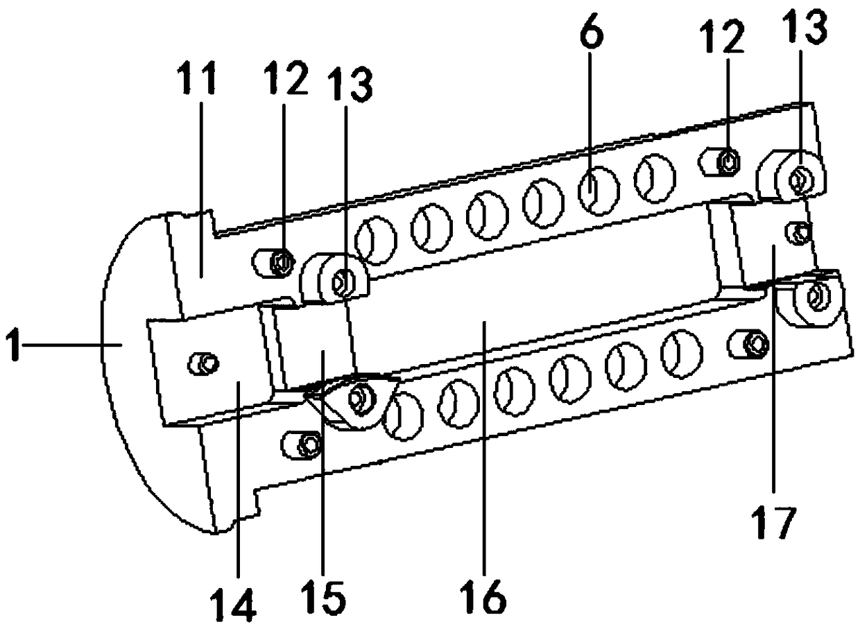 Lathe chuck fixture for stainless steel forged rail machining