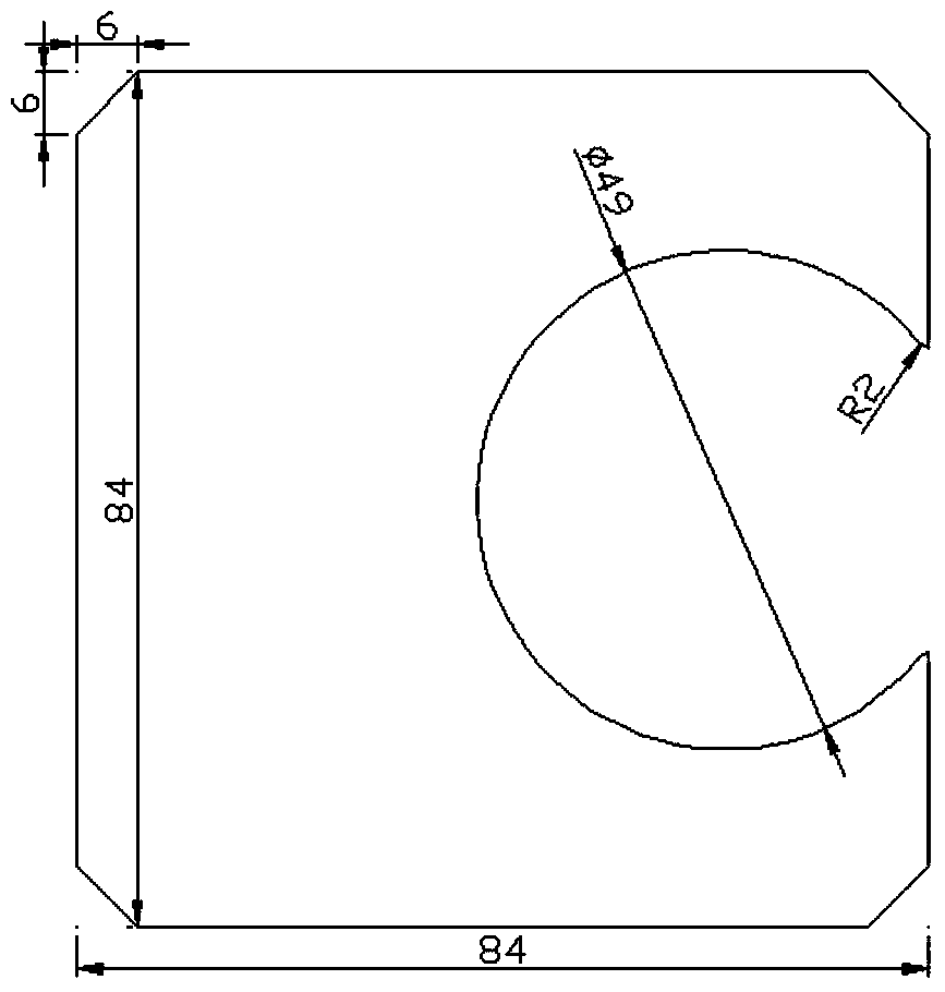 Method for testing change rule of microstructure in soil stretching process