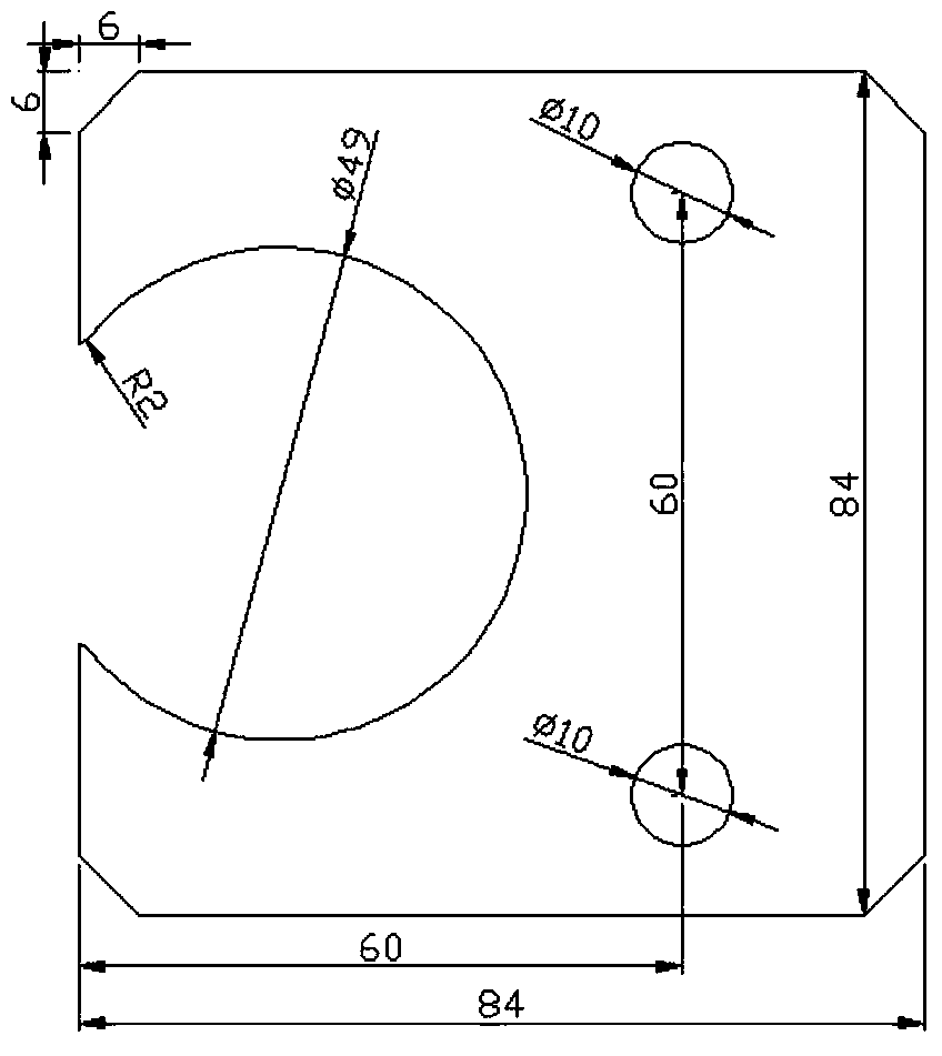 Method for testing change rule of microstructure in soil stretching process