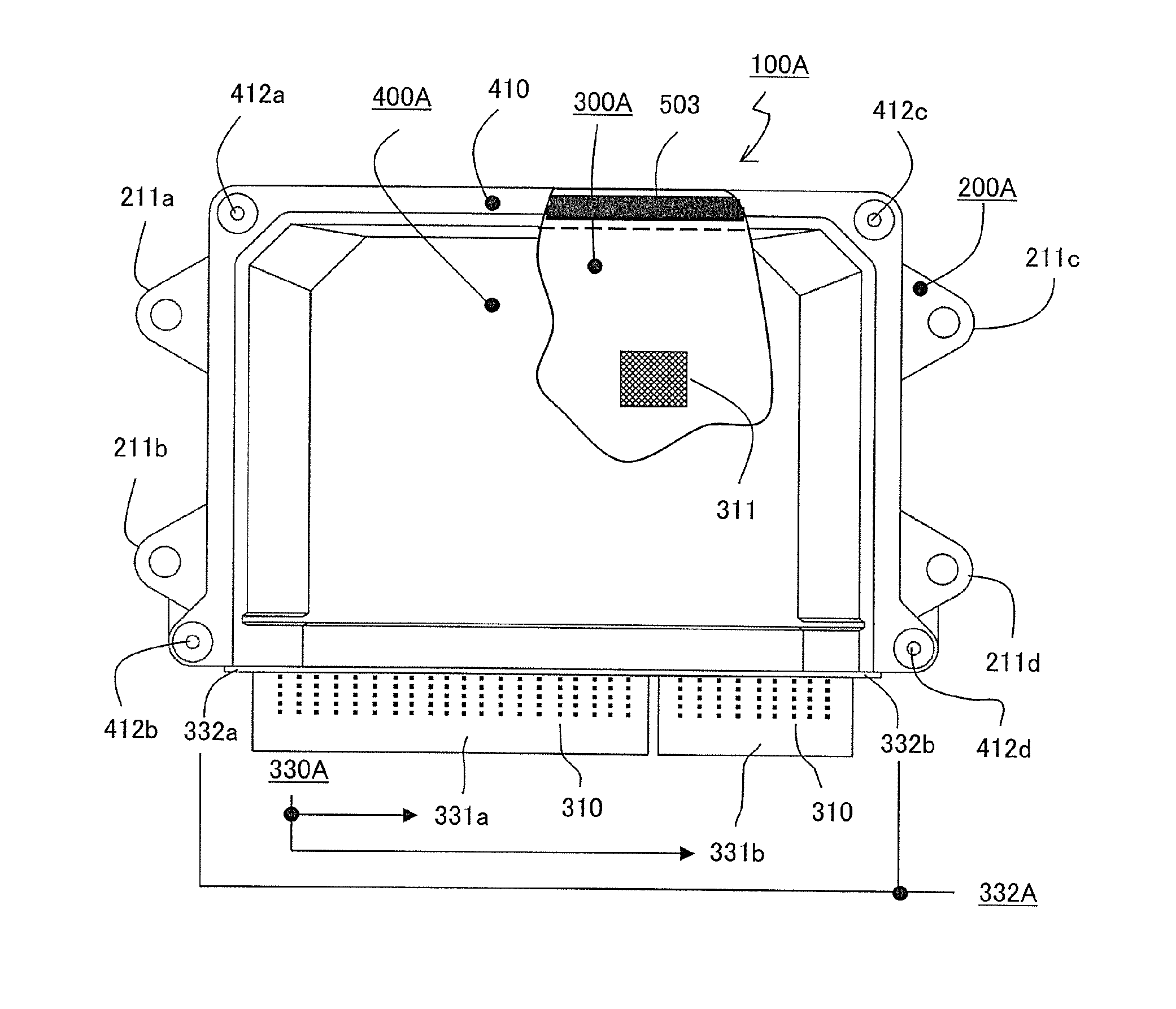 Waterproof control unit and method of assembling the same