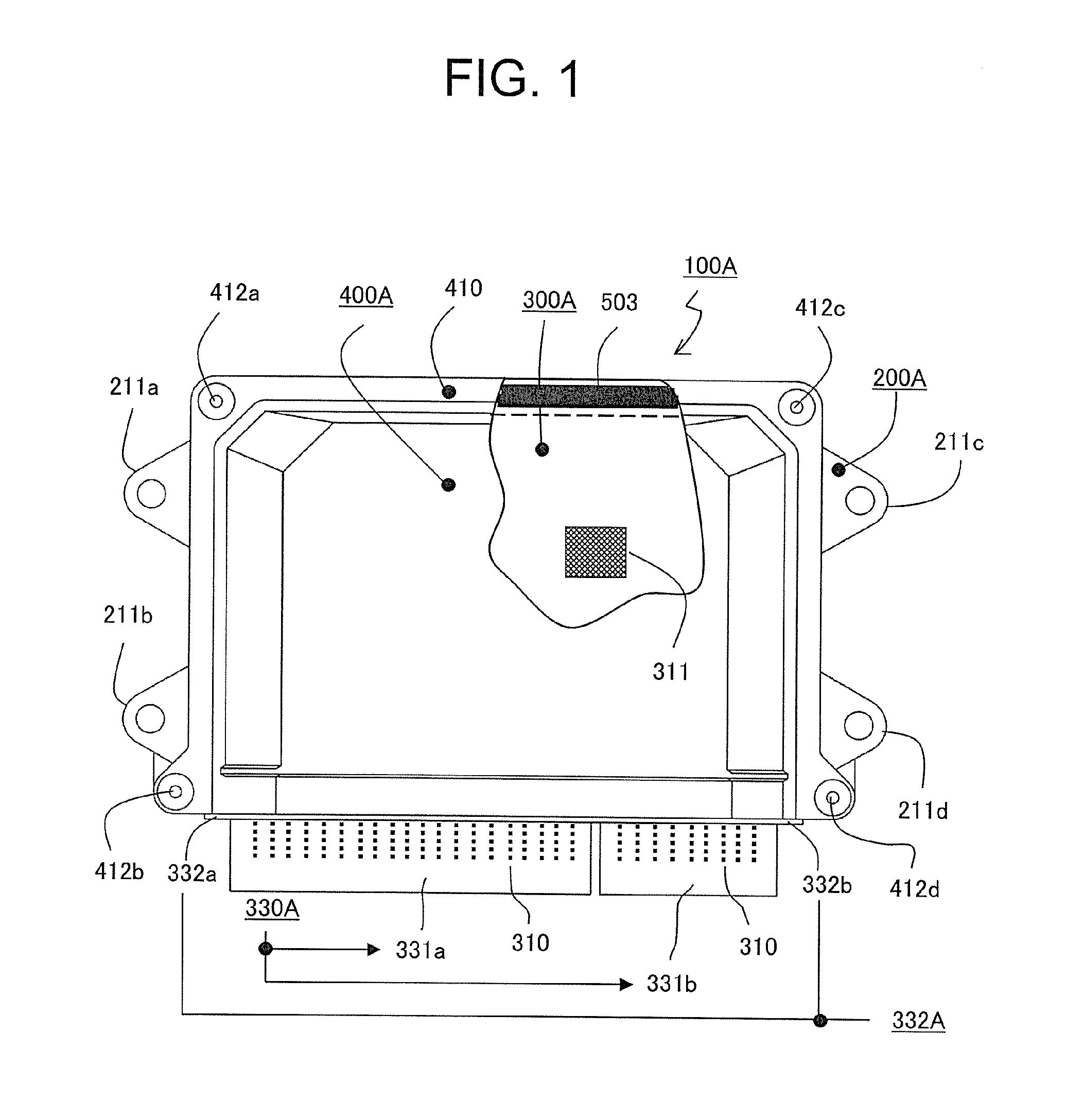 Waterproof control unit and method of assembling the same