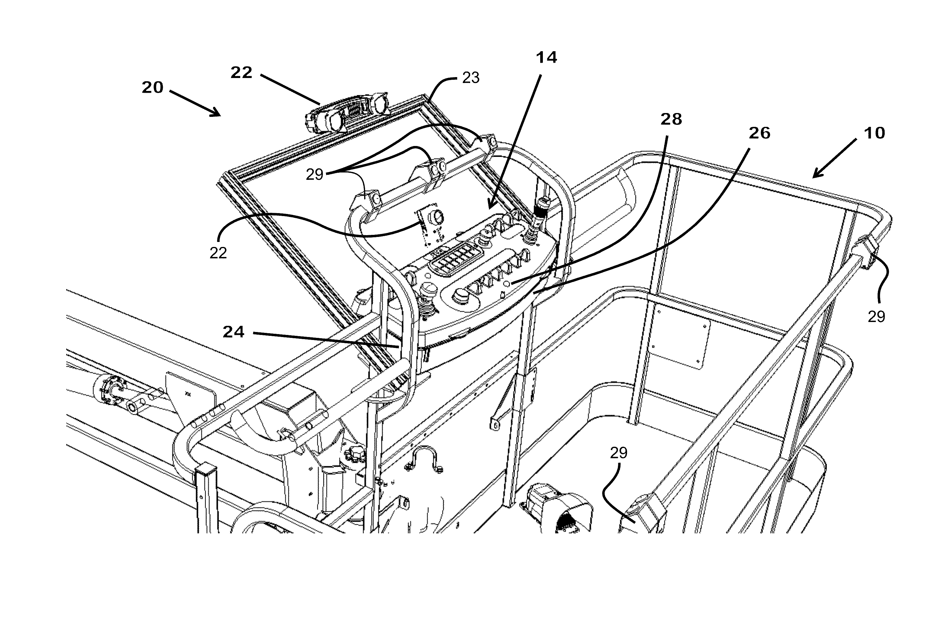 Work platform with protection against sustained involuntary operation