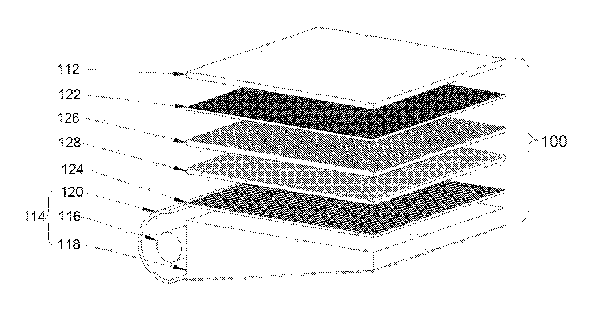 Luminance enhancement optical substrates with Anti-interference-fringe structures