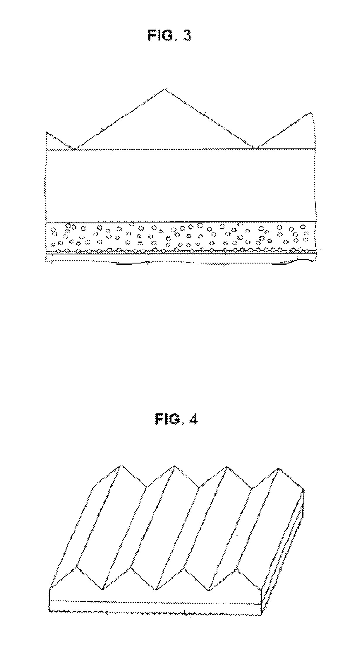 Luminance enhancement optical substrates with Anti-interference-fringe structures